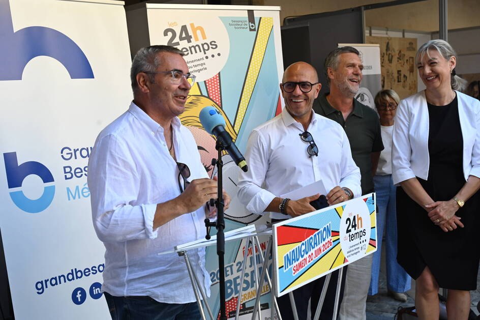 Partenaires Arc Horloger aux 24h du Temps à Besançon