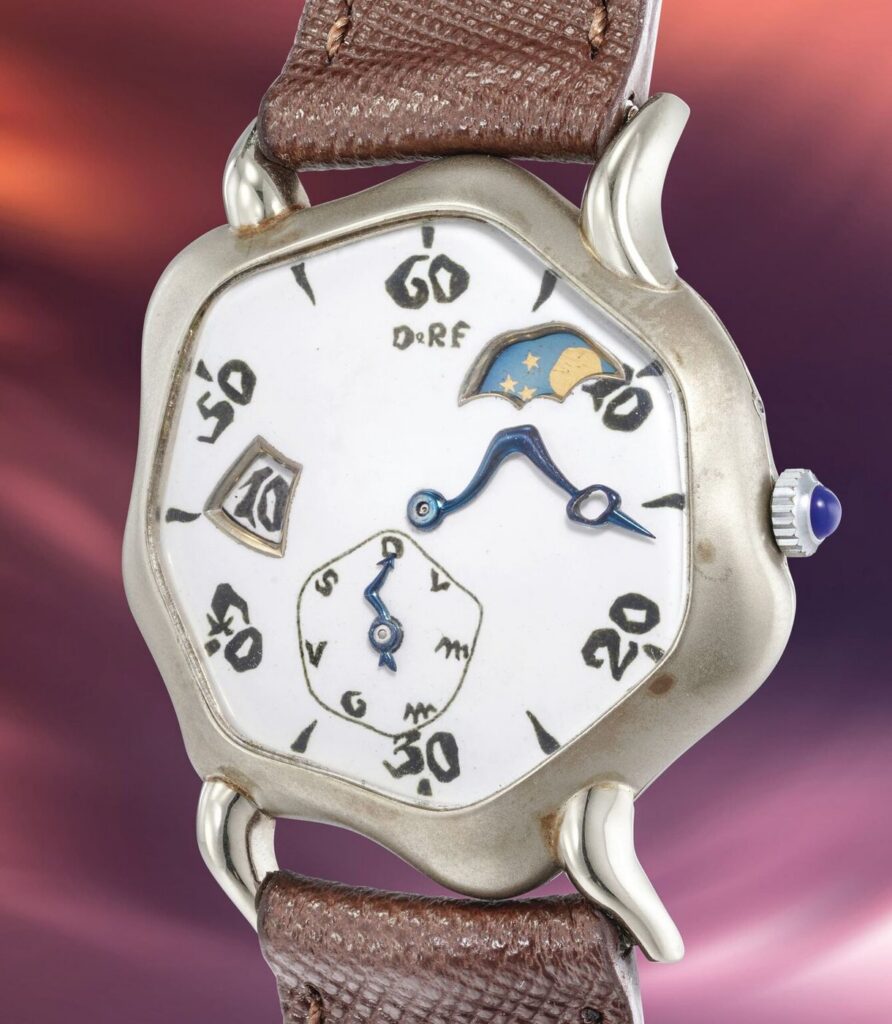 Montre pr&eacute;sent&eacute;e &agrave; la vente aux ench&egrave;res Phillips de Gen&egrave;ve
