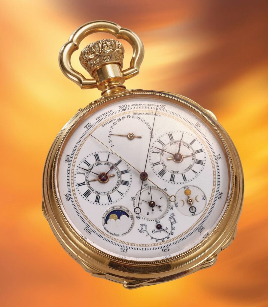 Montre pr&eacute;sent&eacute;e &agrave; la vente aux ench&egrave;res Phillips de Gen&egrave;ve