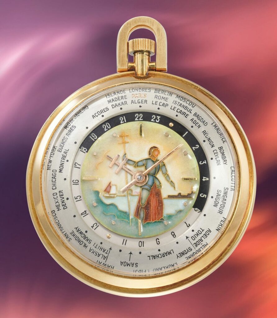 Montre pr&eacute;sent&eacute;e &agrave; la vente aux ench&egrave;res Phillips de Gen&egrave;ve