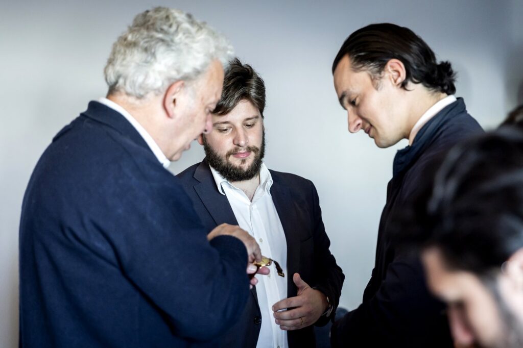 Soirée Watchfid : la Collezione Privata Adhérents du WCBS pendant la soirée Watchfid, au showroom Omega