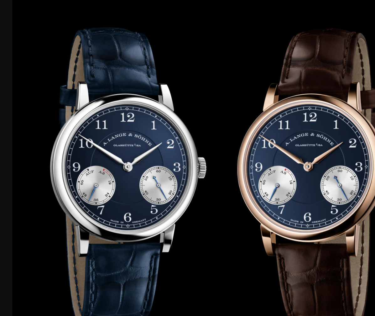 A. Lange & Söhne 1815 UP/DOWN, versions or gris et or rose, édition compacte 2026