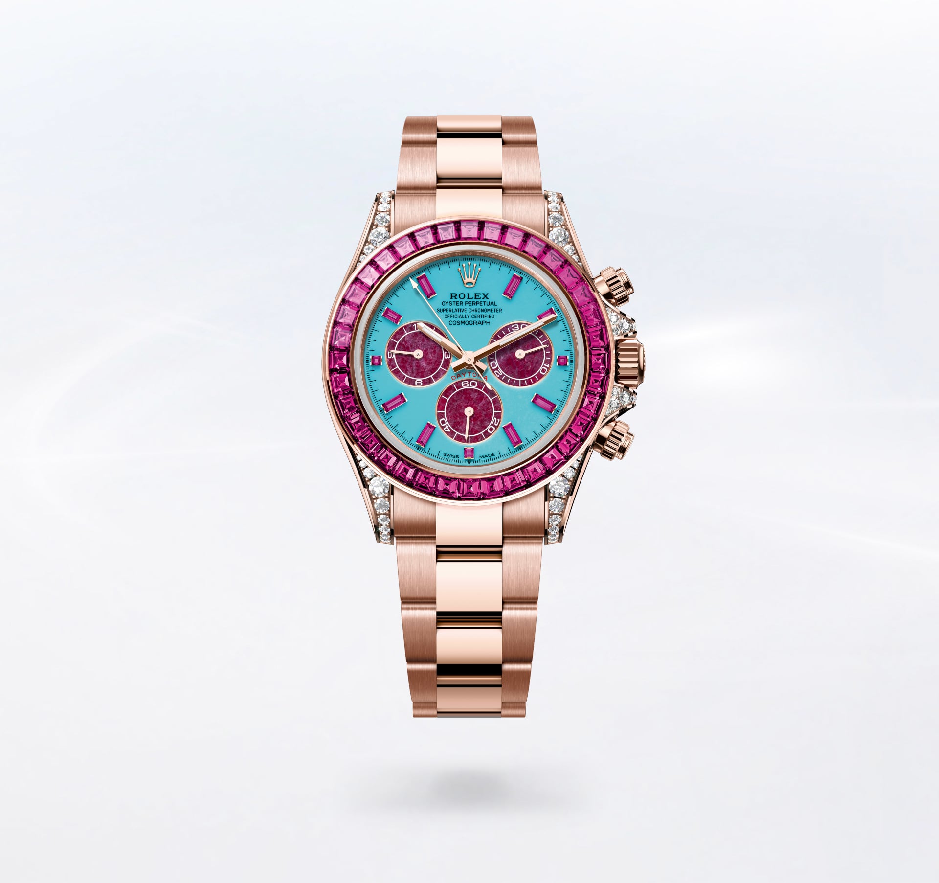 Rolex vend quatre Daytona pièces uniques aux enchères au profit de la Fondation Federer et de Re:wild Rolex Cosmograph Daytona Summer