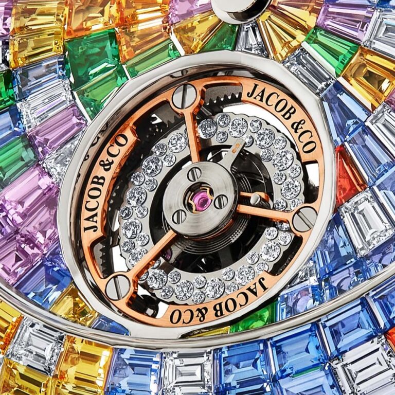 La Brilliant Flying Tourbillon de trois quarts