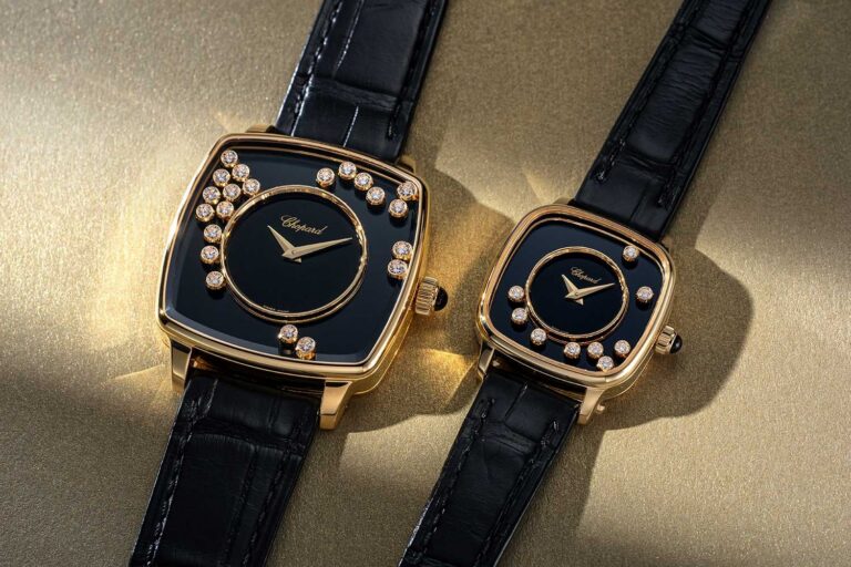 Chopard Happy Diamonds Heritage La Chopard Happy Diamonds Heritage au poignet