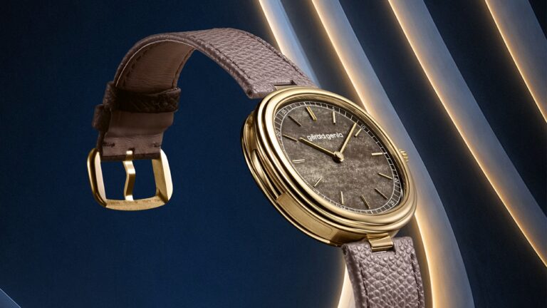 Gerald Genta Geneva Minute Repeater Golden Obsidian La Gerald Genta Golden Obsidian, cadran en obsidienne dorée