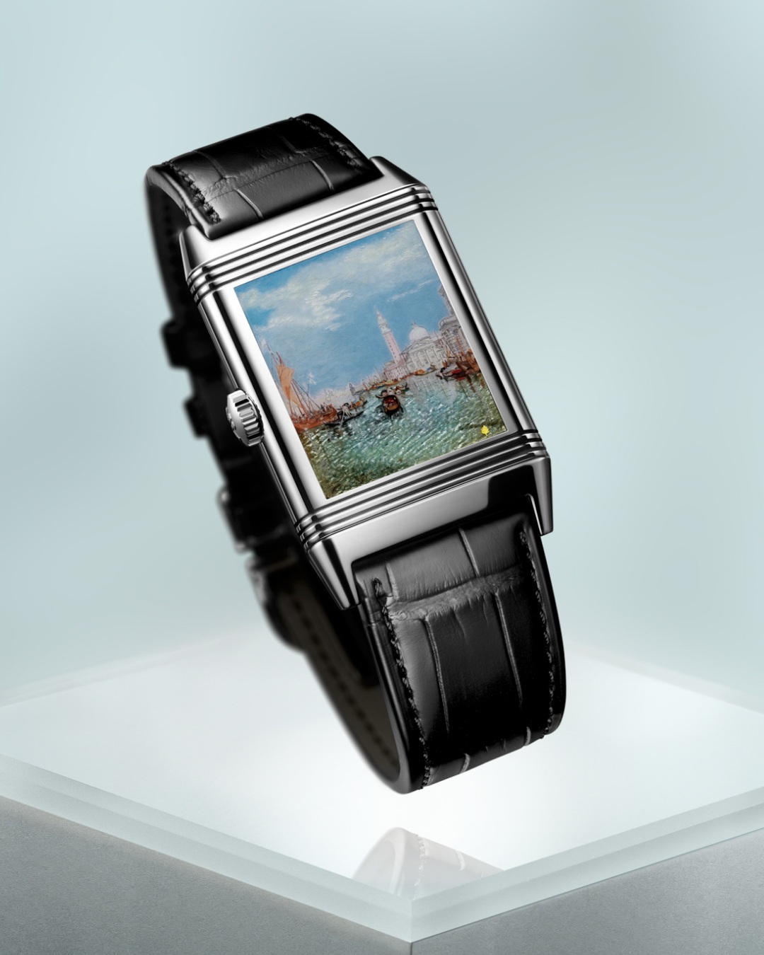Jaeger-LeCoultre célèbre l'artisanat à Homo Faber 2026 et son programme Fellowship Jaeger-LeCoultre Reverso avec cadran émail peint représentant Venise